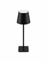 Black touch lamp with 3 different lighting options