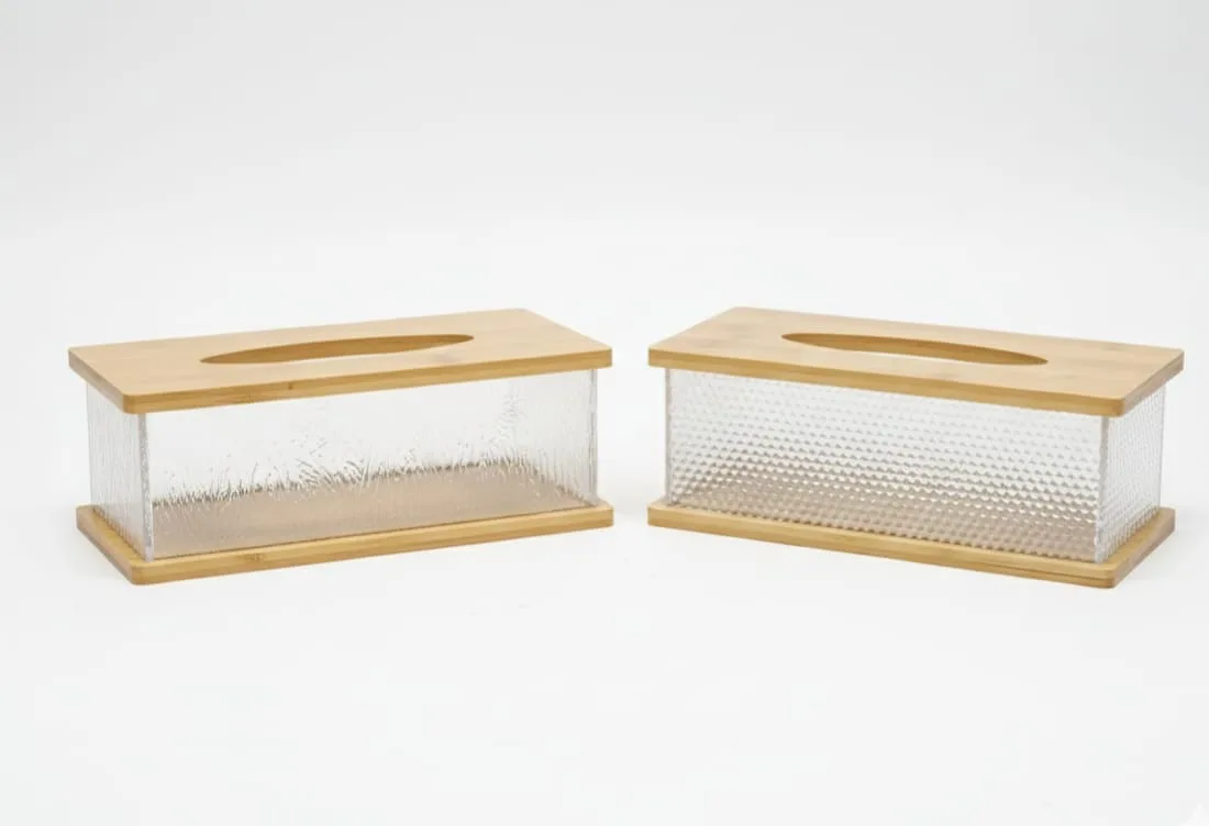 WhatsApp Image 2026-02-28 at 2.06.57 PM (1) علبة مناديل اكريليك غطاء خشب - الصورة 1