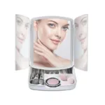 2-in-1 Mirror and Makeup Organizer - Image 2