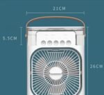 ⁦مروحة ومكيف هواء شخصي محمول 4 في 1⁩ - الصورة ⁦3⁩