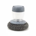 فرشة تنظيف سلك بخزان صابون