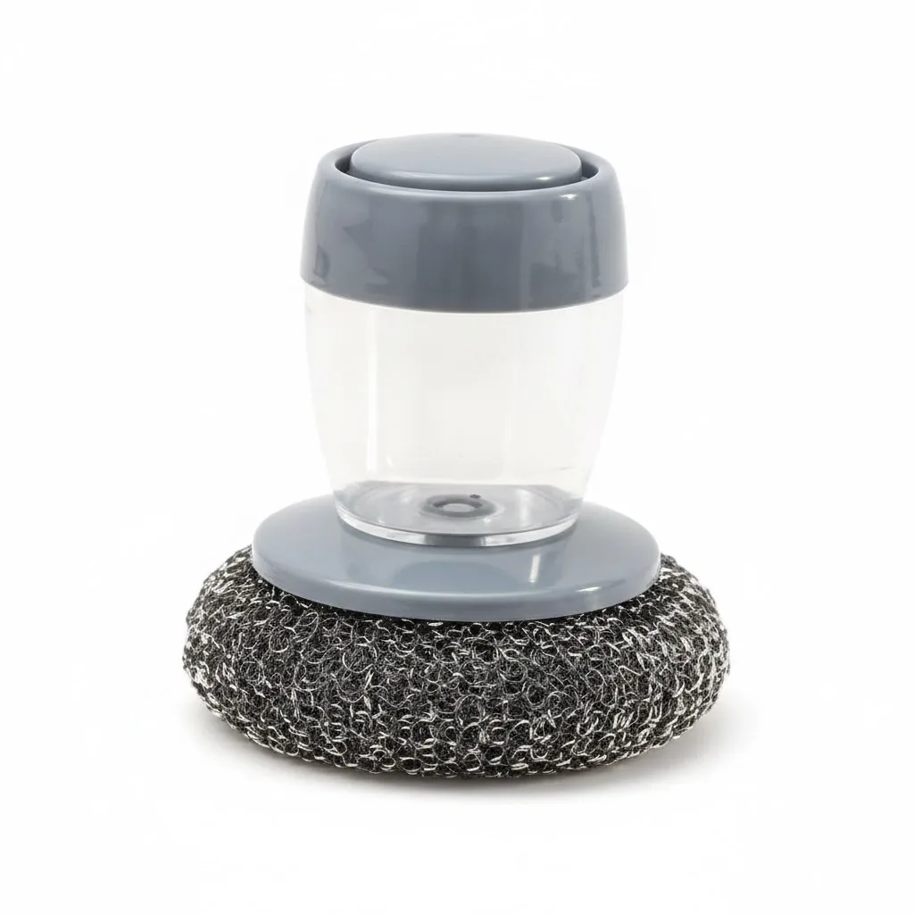 ⁦فرشة تنظيف سلك بخزان صابون⁩ - الصورة ⁦1⁩