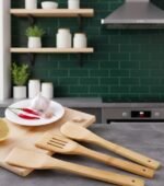 3-Piece Wooden Cooking Utensils Set - Image 3