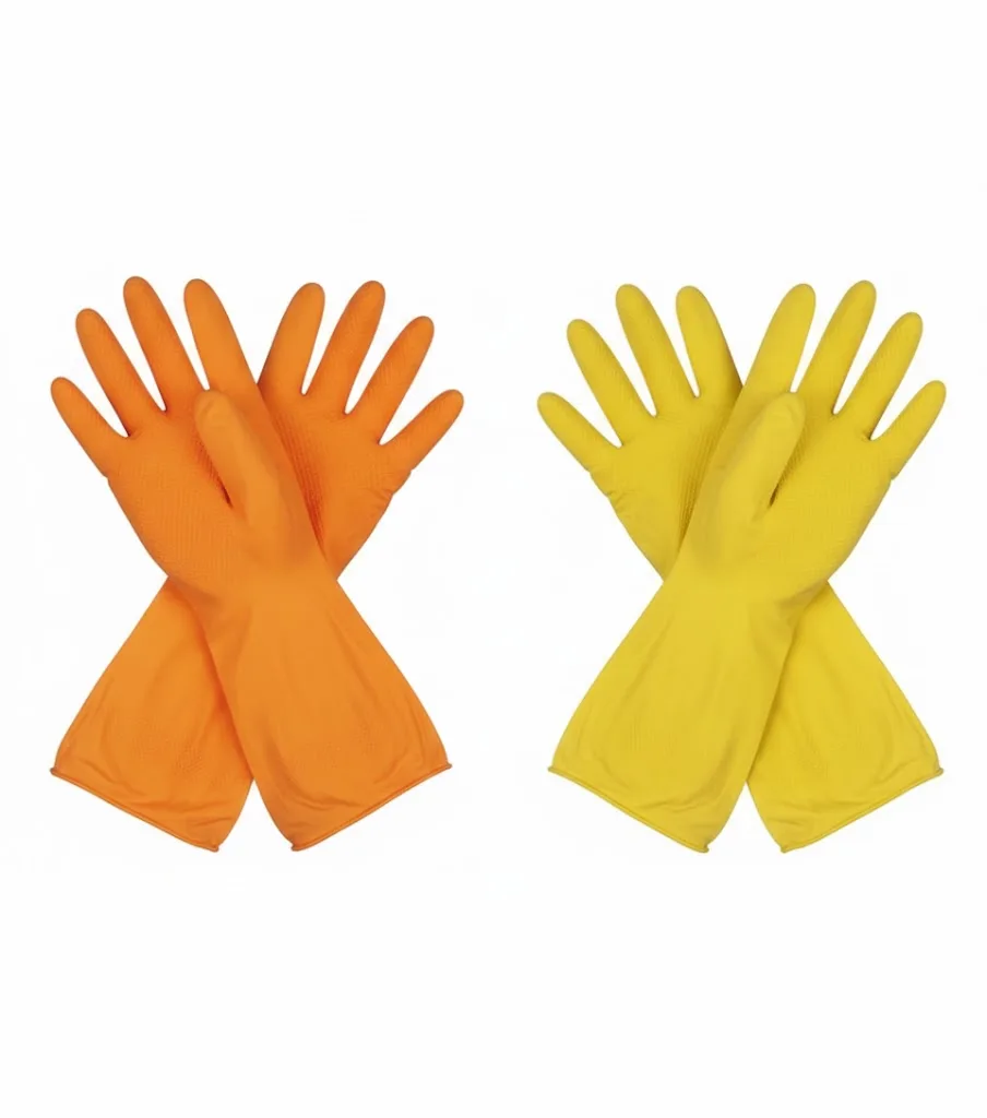 Pair of Silicone Kitchen Gloves, Available in Multiple Sizes - Image 1