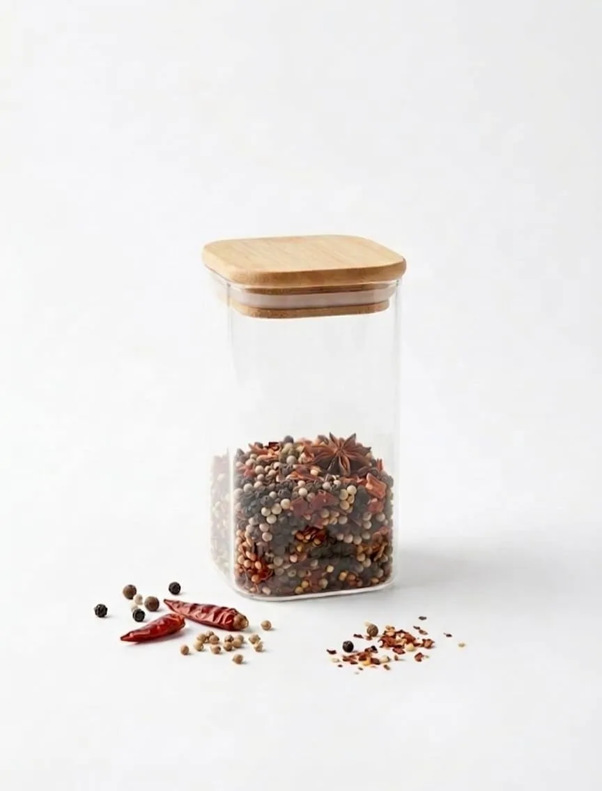 Glass Spice Jars - Image 1
