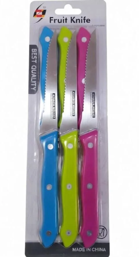 8ecc4fa8-3911-49fd-a74d-827f2c741e16 طقم سكينة مشرشر علي كارت 6 قطع - الصورة 1