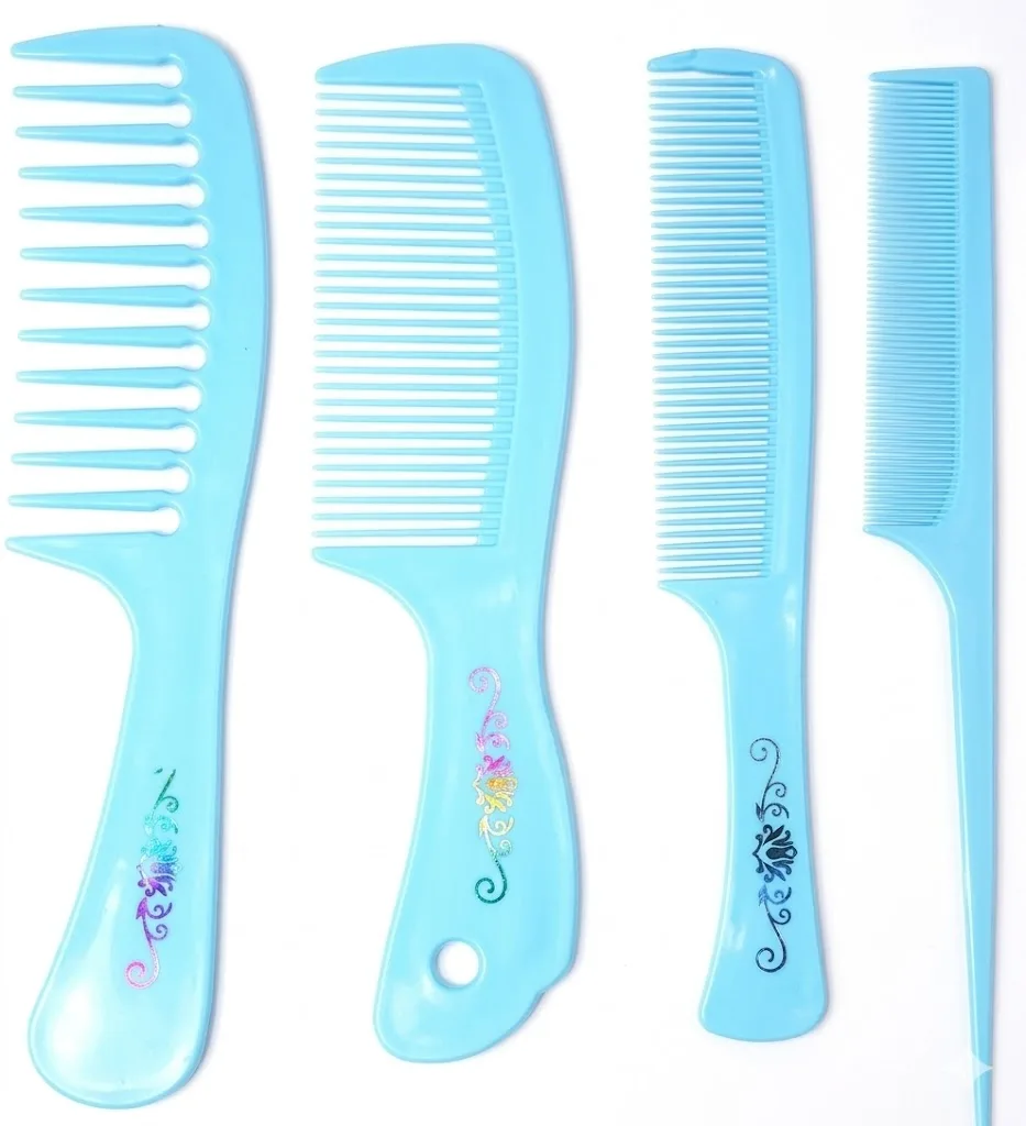 unnamed طقم مشط تفريغ الوان - الصورة 1