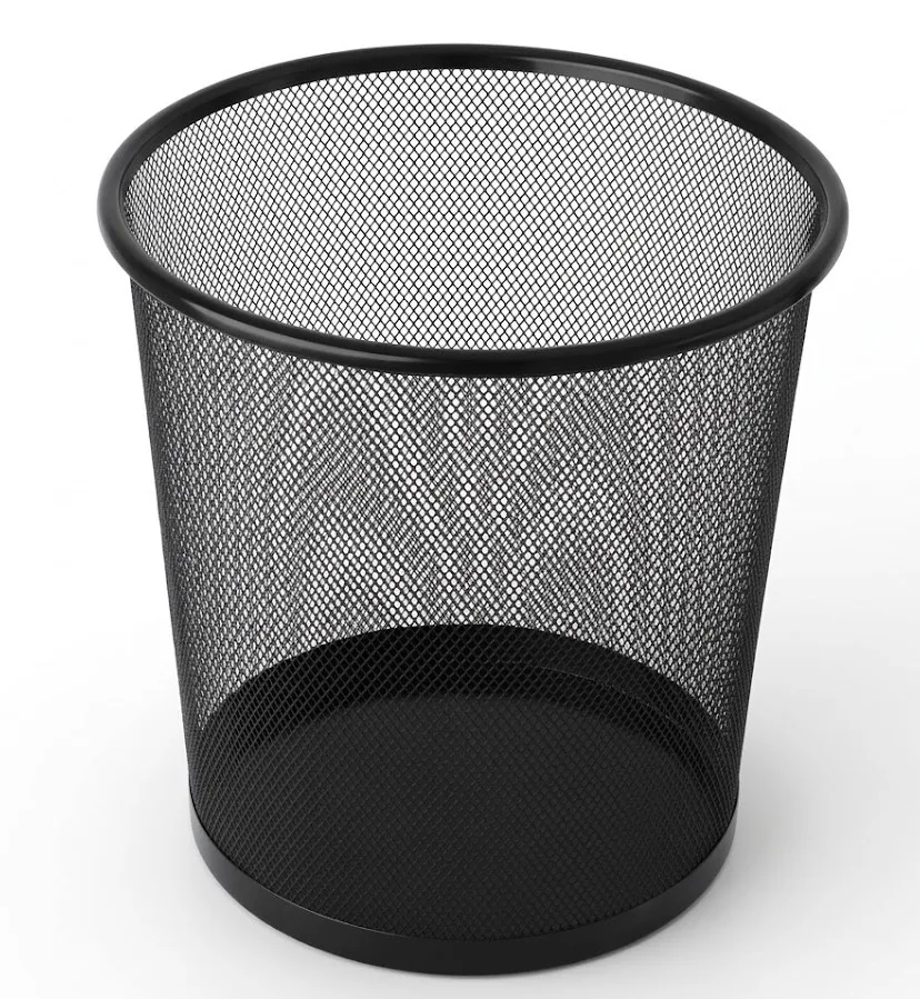 ⁦سلة معدن اسود⁩ - الصورة ⁦1⁩