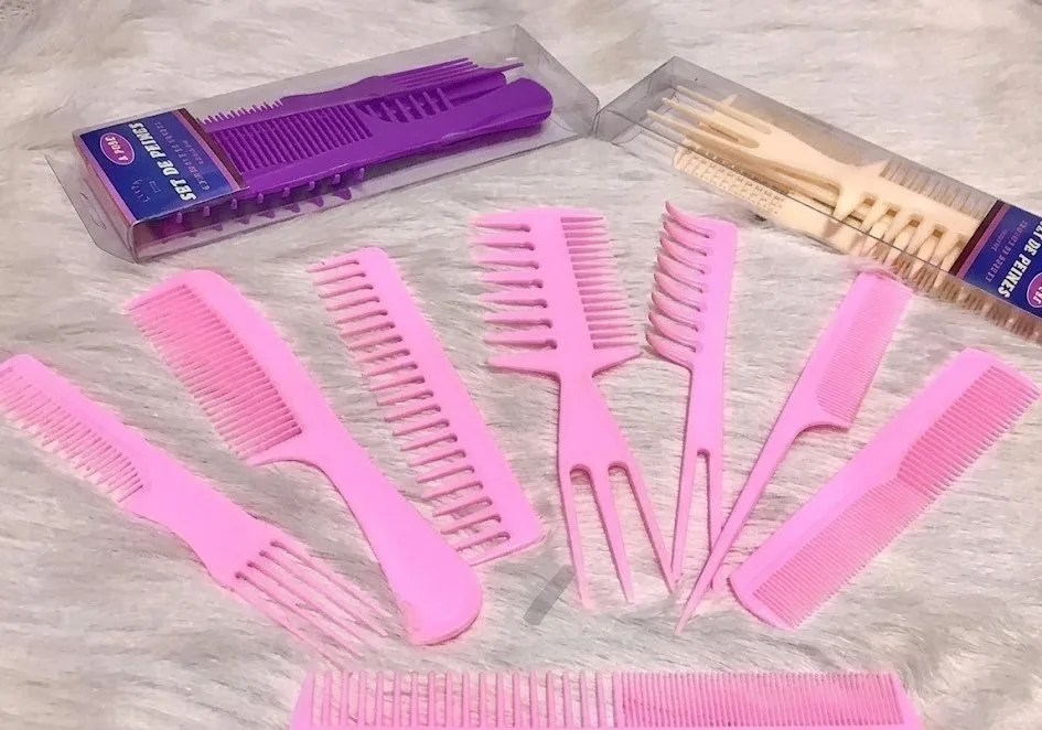 Ultimate 8-Piece Professional Styling Comb Set - Image 2