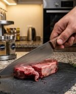 ⁦سكينة خوجة معدن بيد خشب⁩ - الصورة ⁦3⁩