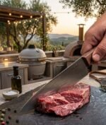 ⁦سكينة خوجة معدن بيد خشب⁩ - الصورة ⁦4⁩