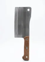 Cleaver with wooden handle