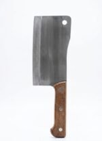 Cleaver with wooden handle