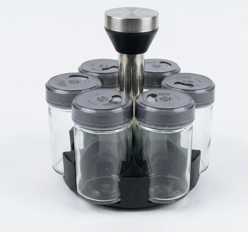 7-Piece Glass Spice Set - Image 1