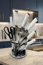 ⁦رشاقة سكاكين جرانيت 9 قطع⁩ - الصورة ⁦2⁩