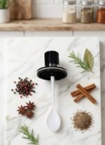 ⁦طقم توابل زجاج 3 قطع⁩ - الصورة ⁦2⁩