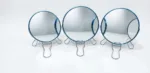 Silver Metal Vanity Mirror with Stand (2-Way) - Image 3