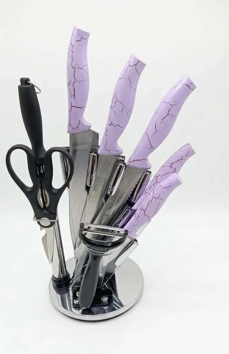 9841df4b-80bf-41a2-a9c1-b6428b9adf20 رشاقة سكاكين سيراميك 9 قطع - الصورة 1