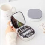 Jewelry and Accessory Organizer with Mirror - Image 4