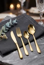 "Crown design cutlery set" - Image 2