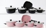 9-Piece Granite Cookware Set