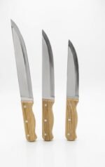 Wooden Handle Knife, Sizes (16-17-18)