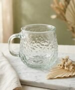 Glass Bear Mug with Spoon - Image 4