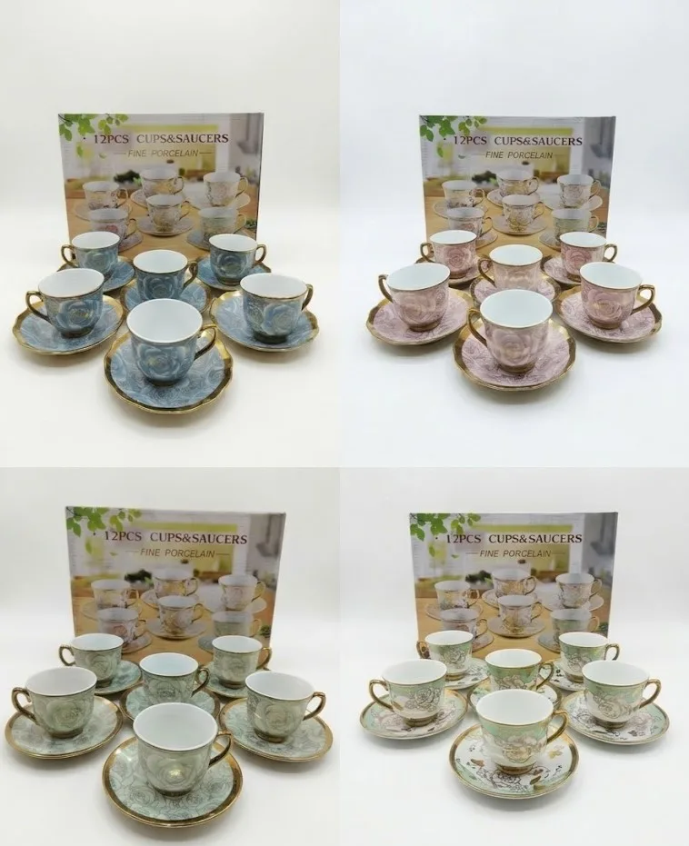 Porcelain Coffee Set - Image 1