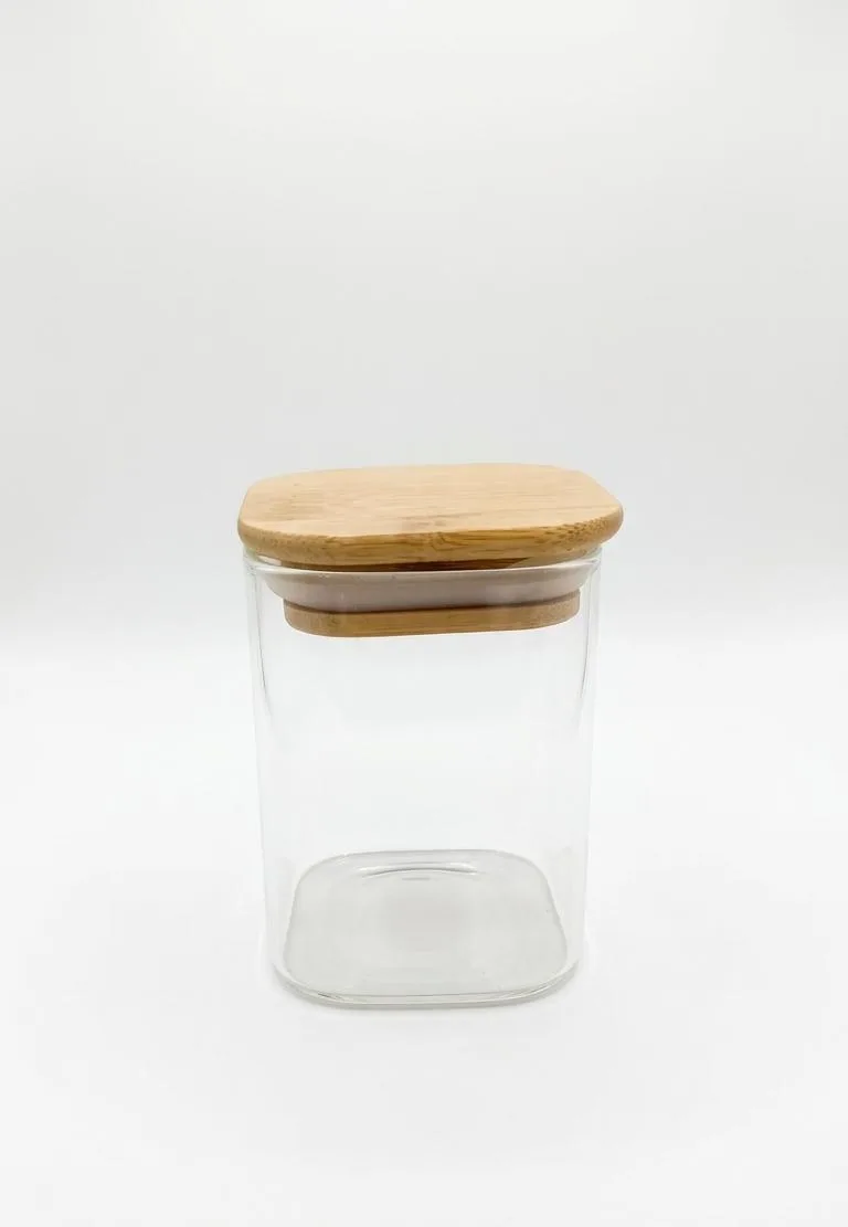 Pyrex Spice Jar with Wooden Lid - Image 1