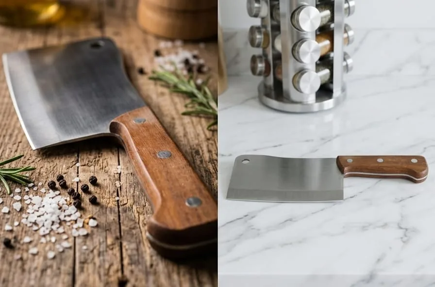 Cleaver with wooden handle - Image 5