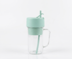 Mug with Straw and Frother