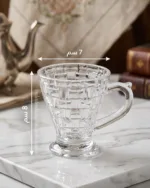 ⁦طقم مجات 6 قطع مربعات⁩ - الصورة ⁦2⁩