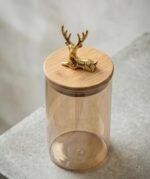 ⁦طقم توابل زجاج غزالة 3 قطع⁩ - الصورة ⁦5⁩