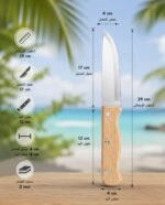 3-Piece Wood Handle Knife Set - Image 4
