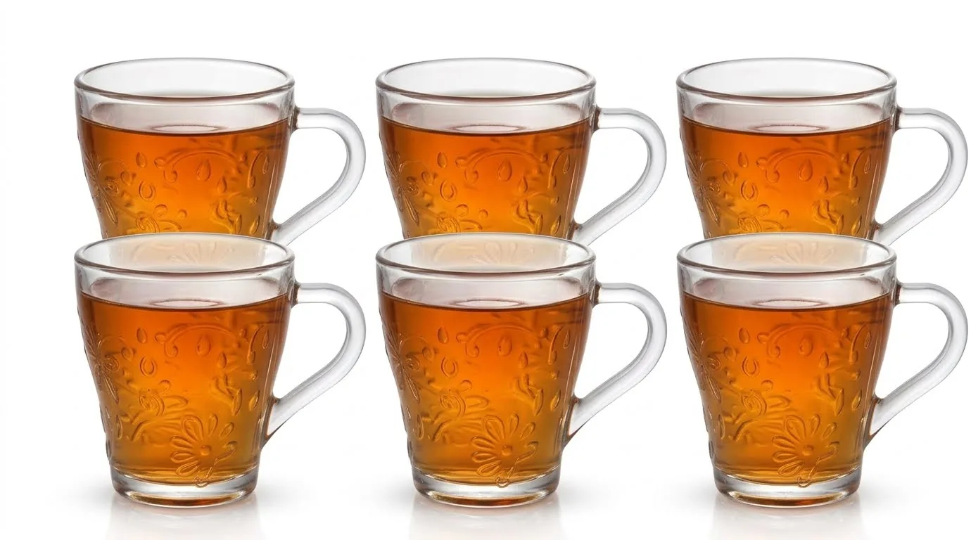 6-Piece Floral Mug Set - Image 1