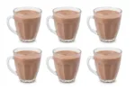 طقم مجات زجاج 6 قطع