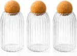 3-Piece Glass Spice Jar Set with Ball Lid