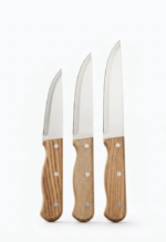 3-Piece Wood Handle Knife Set