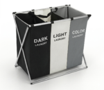 3-Section Laundry Hamper