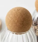 ⁦برطمان بايركس مضلع صغير بغطاء كوره⁩ - الصورة ⁦4⁩
