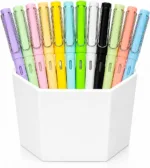 Pack of smart non-sharpening pencils with an internal eraser - 12 pieces (without sharpener), assorted colors - Image 4