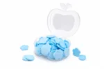 Kids Colorful Multi Shape Paper Soap in Apple Shaped Container - Image 4